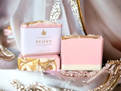 Pink Peony Shea Butter Soap