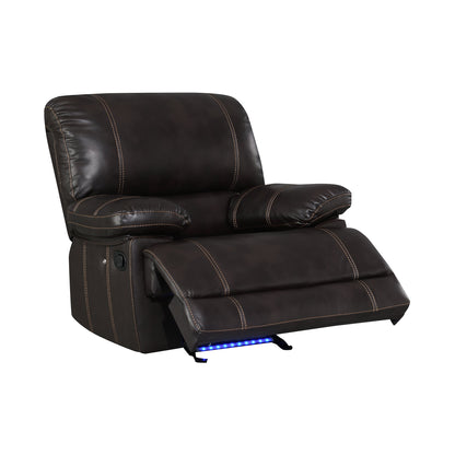 Recliner Chair Sofa Manual Reclining Home Seating Seats  Movie Theater