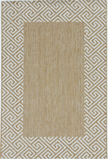 3inches x 4inches Natural Polypropylene Area Rug