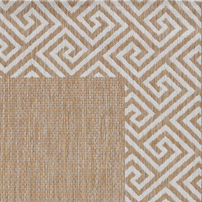 3inches x 4inches Natural Polypropylene Area Rug