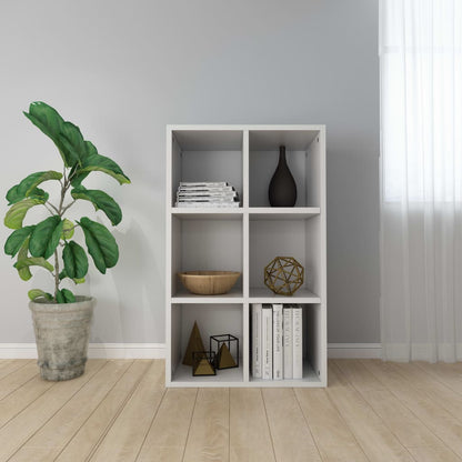 Book Cabinet/Sideboard White 26"x11.8"x38.5" Chipboard