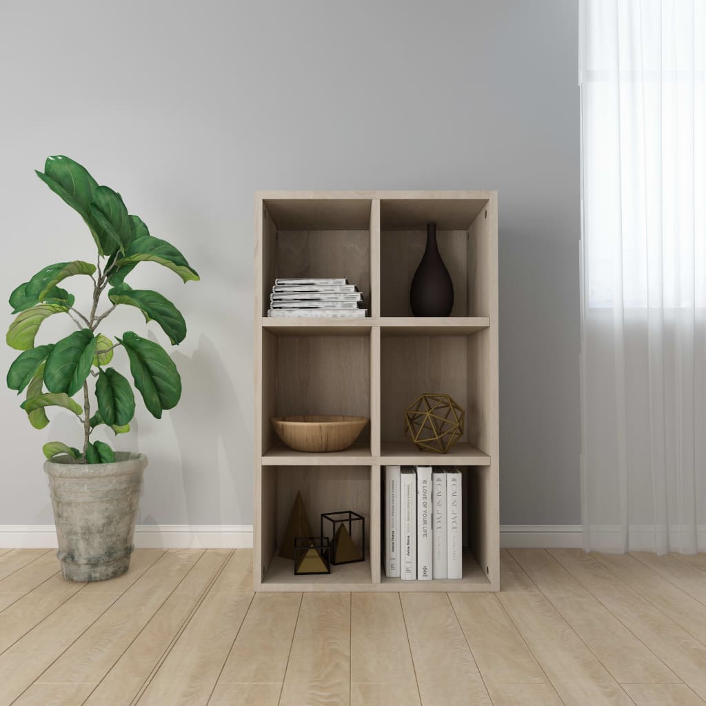 Book Cabinet/Sideboard White 26"x11.8"x38.5" Chipboard