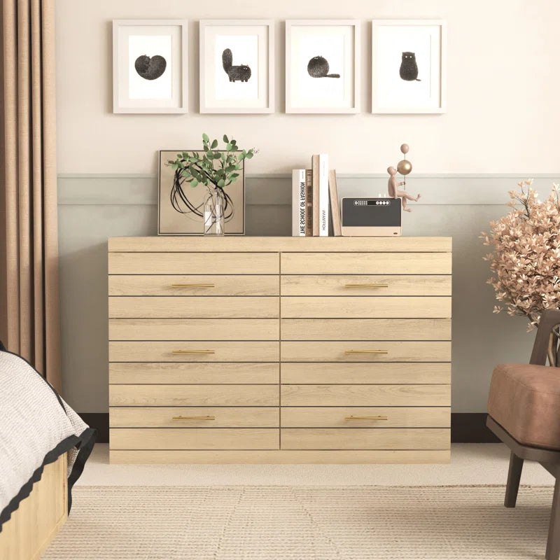 Onna 46.5'' Wide 6 -Drawer Double Dresser