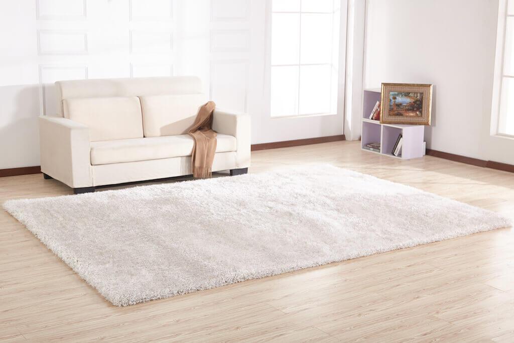 Chubby White Area Rug