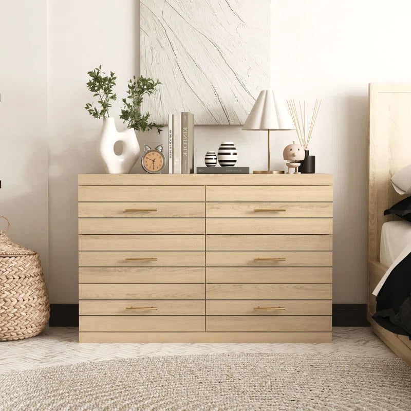 Onna 46.5'' Wide 6 -Drawer Double Dresser